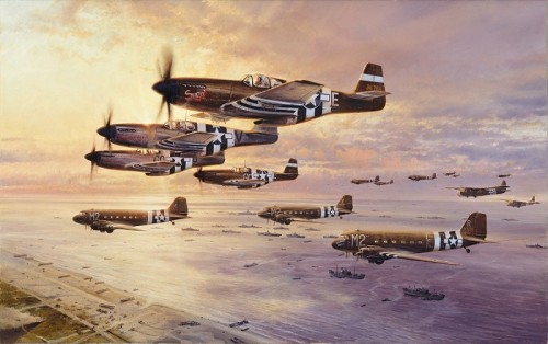 D-DAY THE AIRBORNE ASSAULT - THE GICLEE STUDIO PROOF